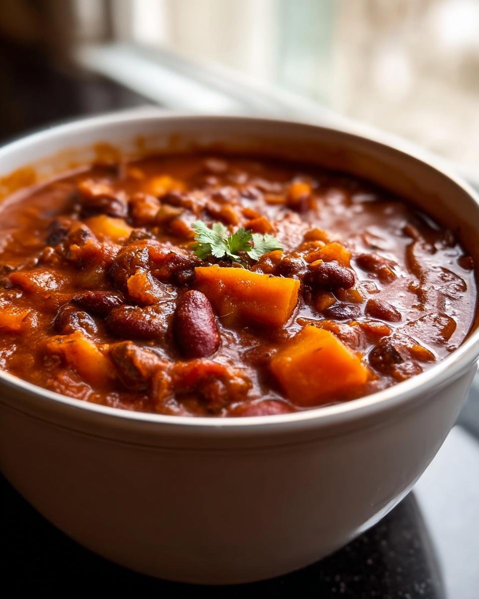 Kürbis-Chili mit Bohnen - Other 4