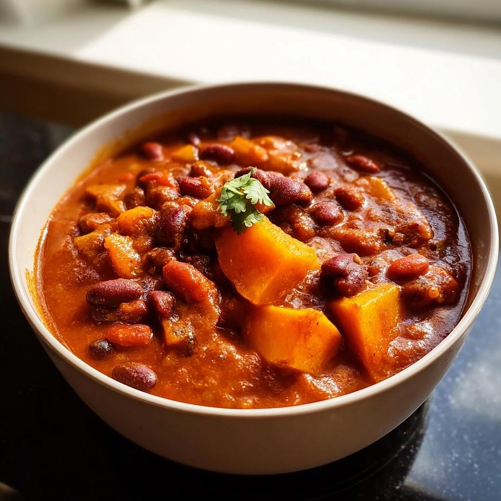Kürbis-Chili mit Bohnen - Tasty