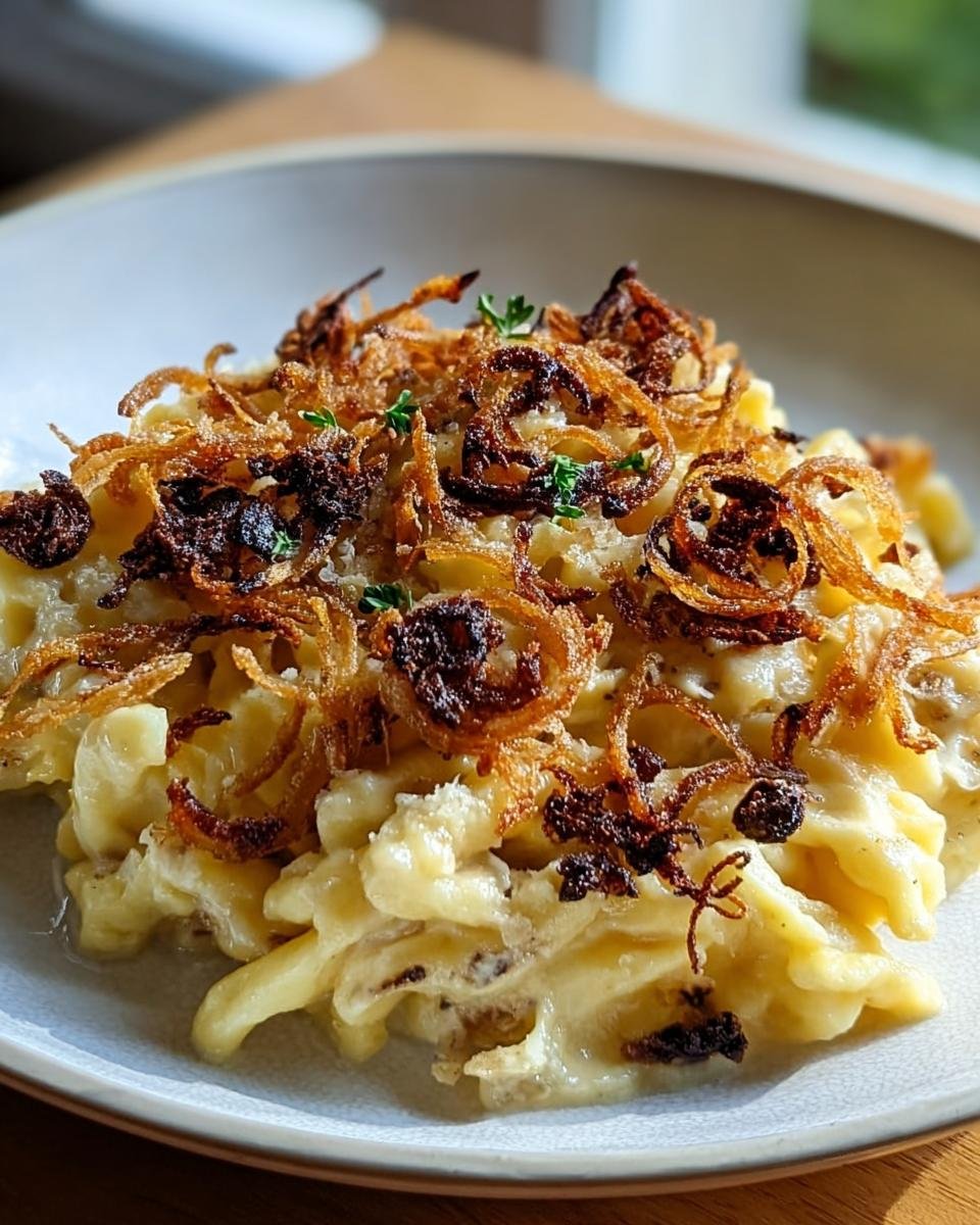 Käsespätzle mit Röstzwiebeln - Other 2