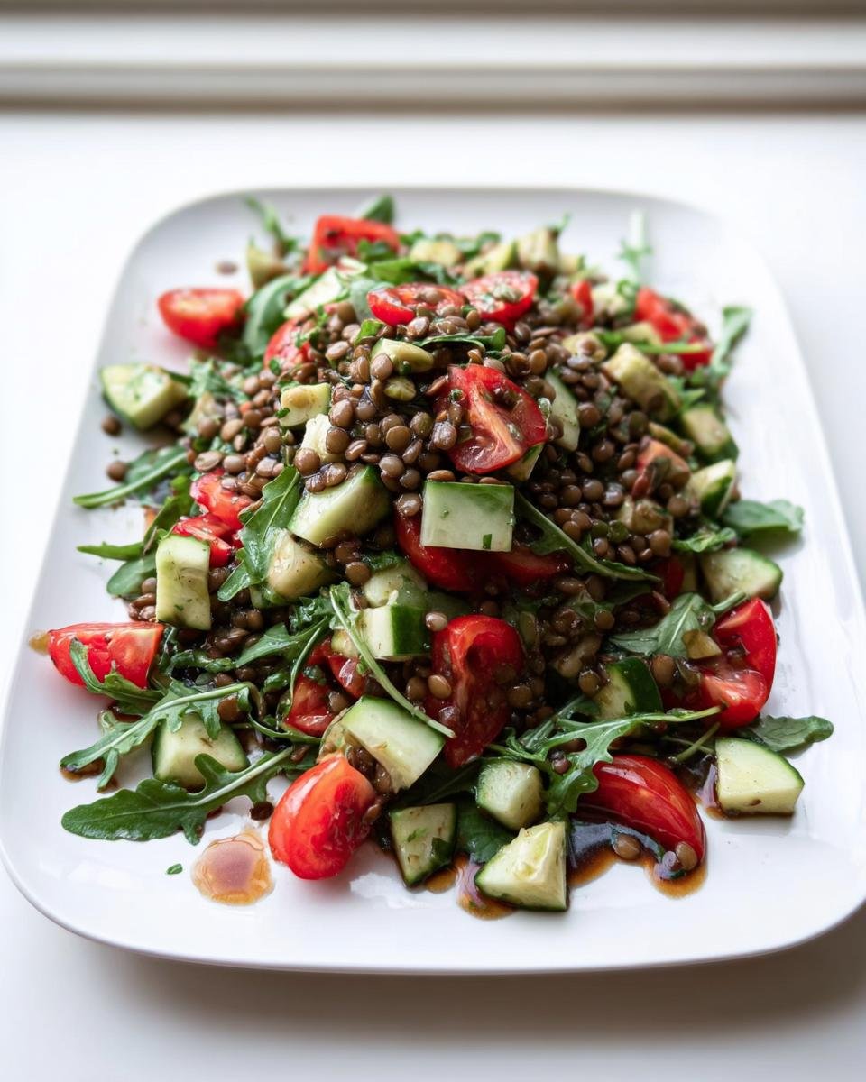 Linsensalat mit Rucola & Balsamico - Other 1