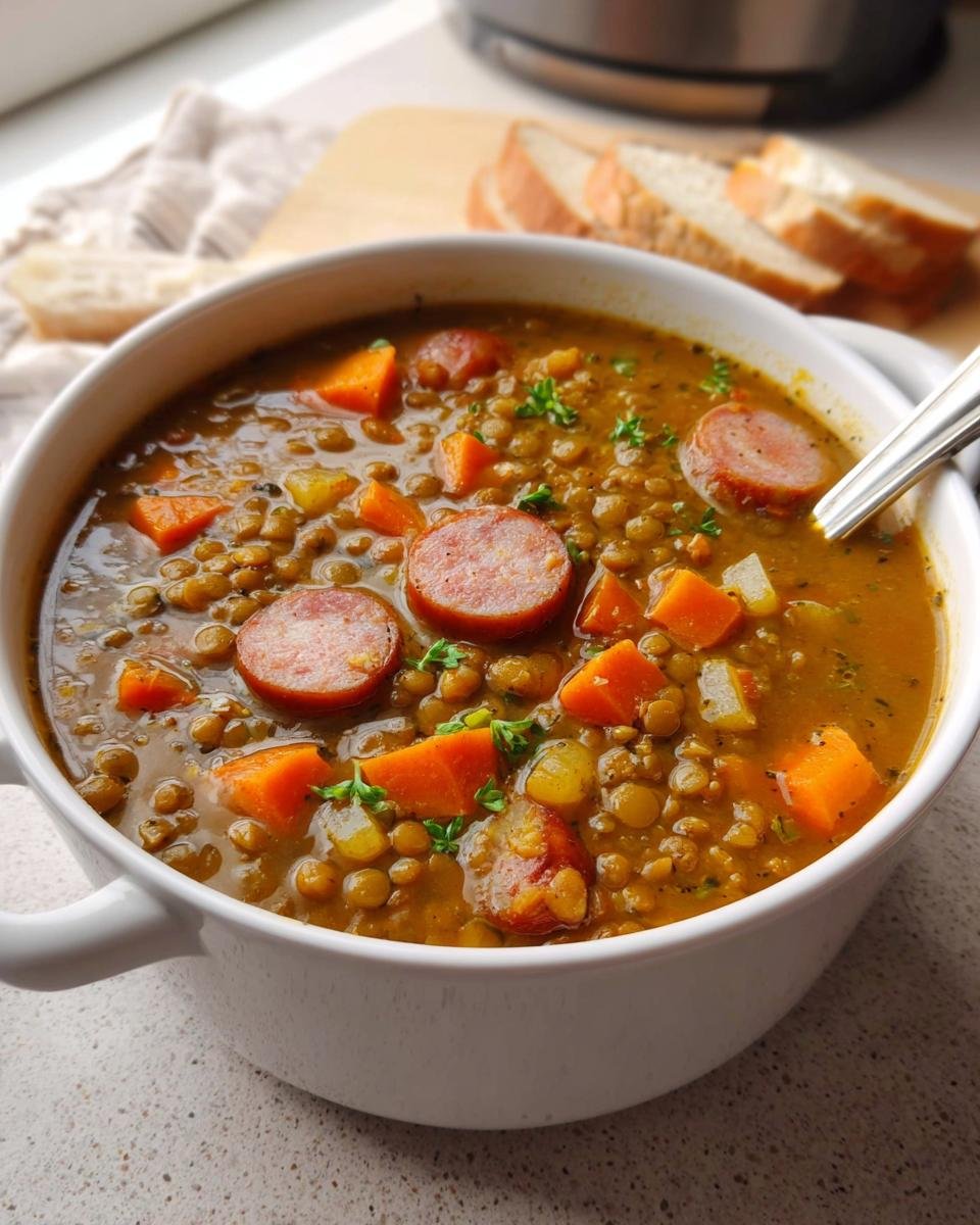 Linsensuppe mit Würstchen - Other 4