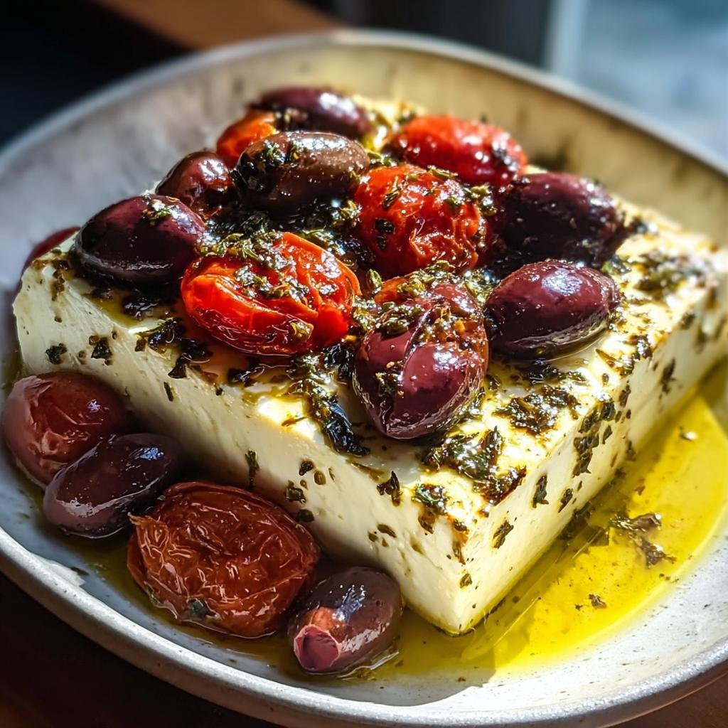 Ofen-Feta mit Tomaten & Oliven - Tasty