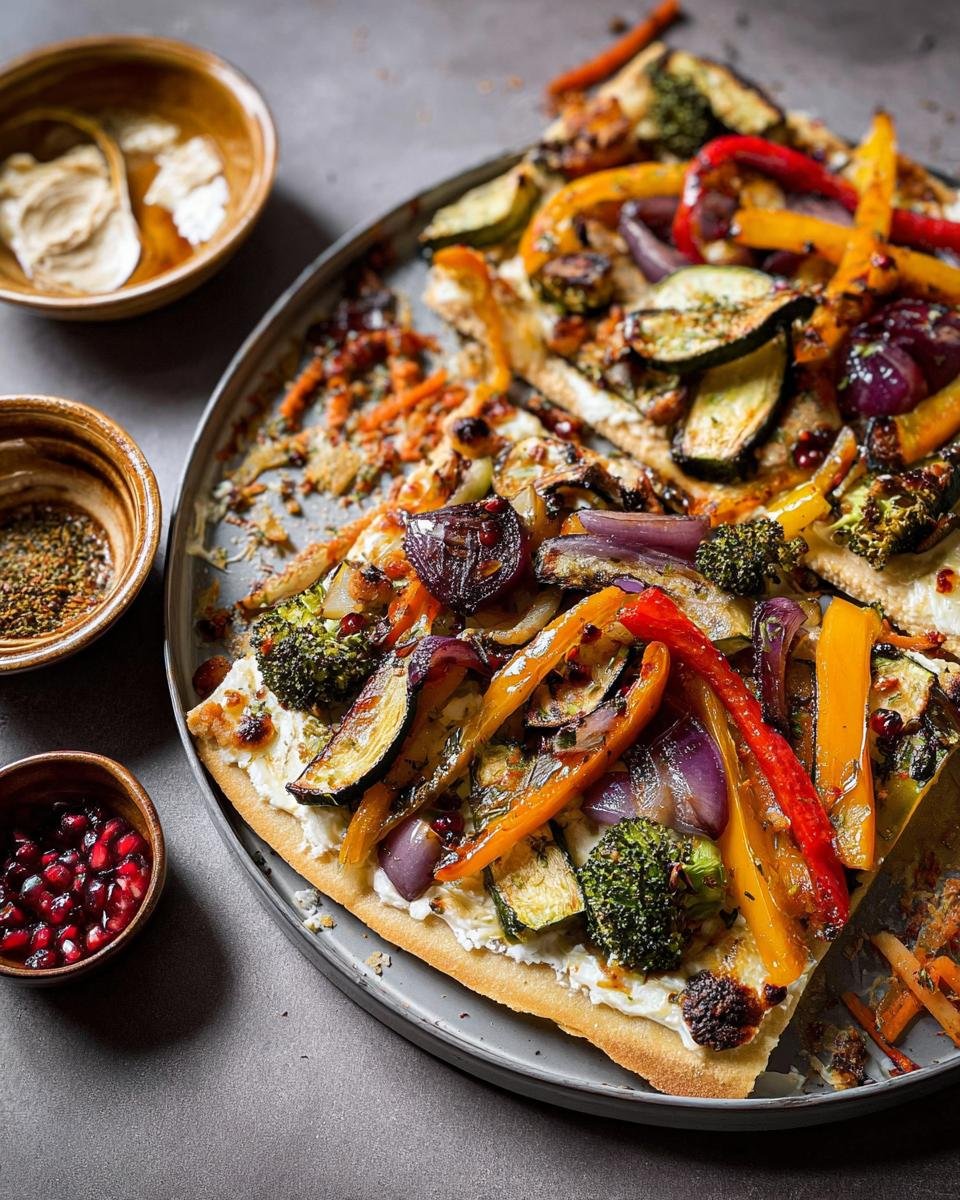 Ofen-Gemüse mit Hummus & Fladenbrot - Other 4