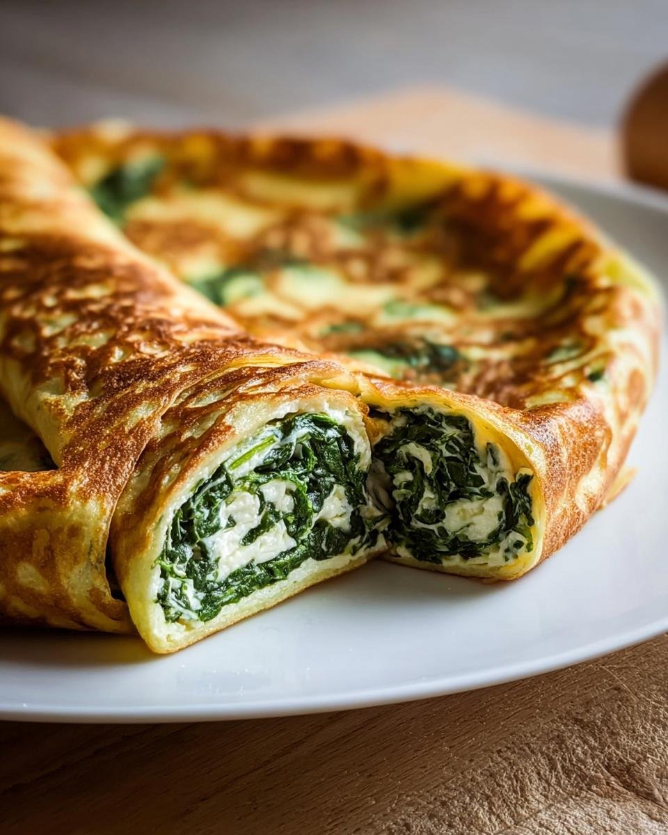 Pfannkuchen herzhaft mit Spinat & Feta - Other 2
