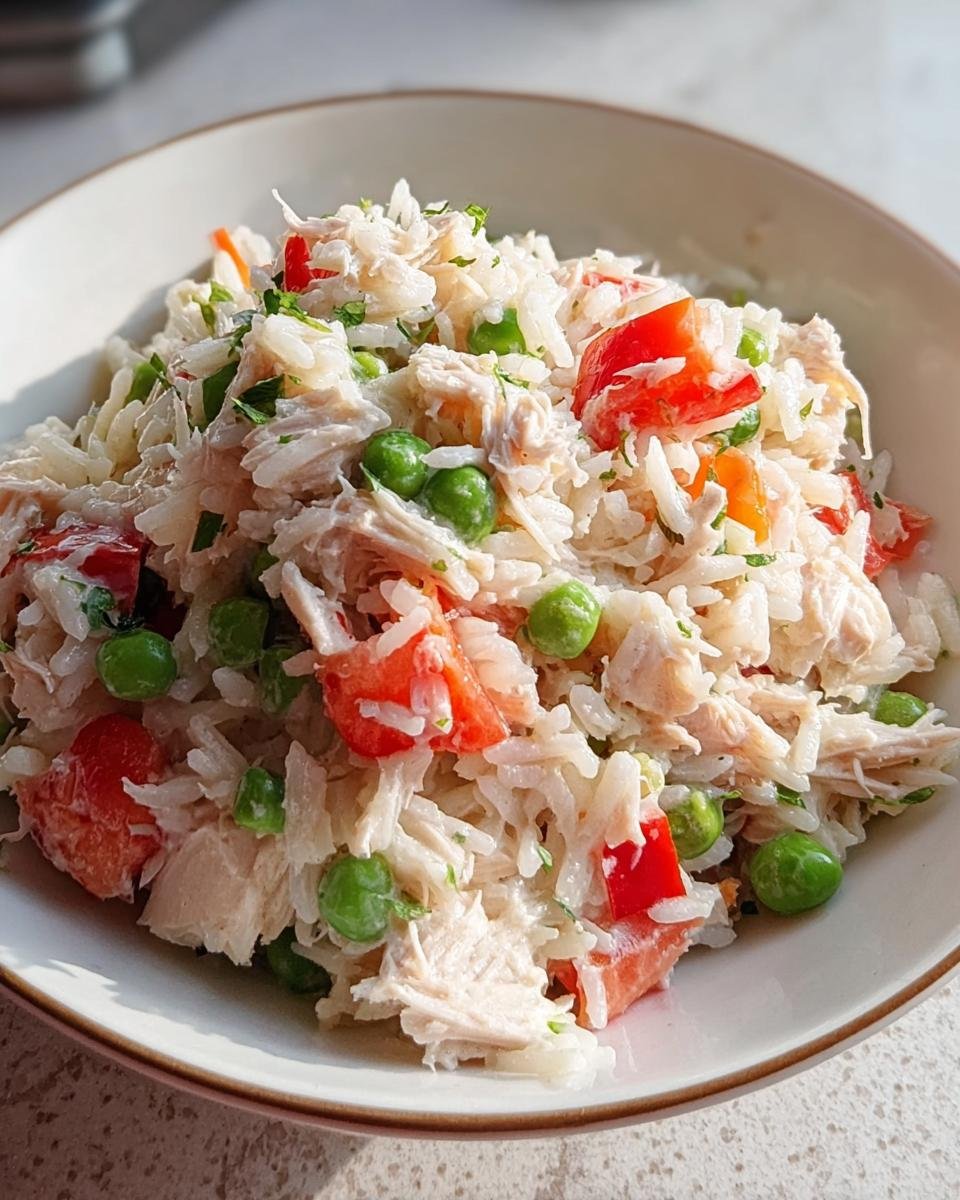 Reissalat mit Thunfisch, Paprika & Erbsen - Other 4