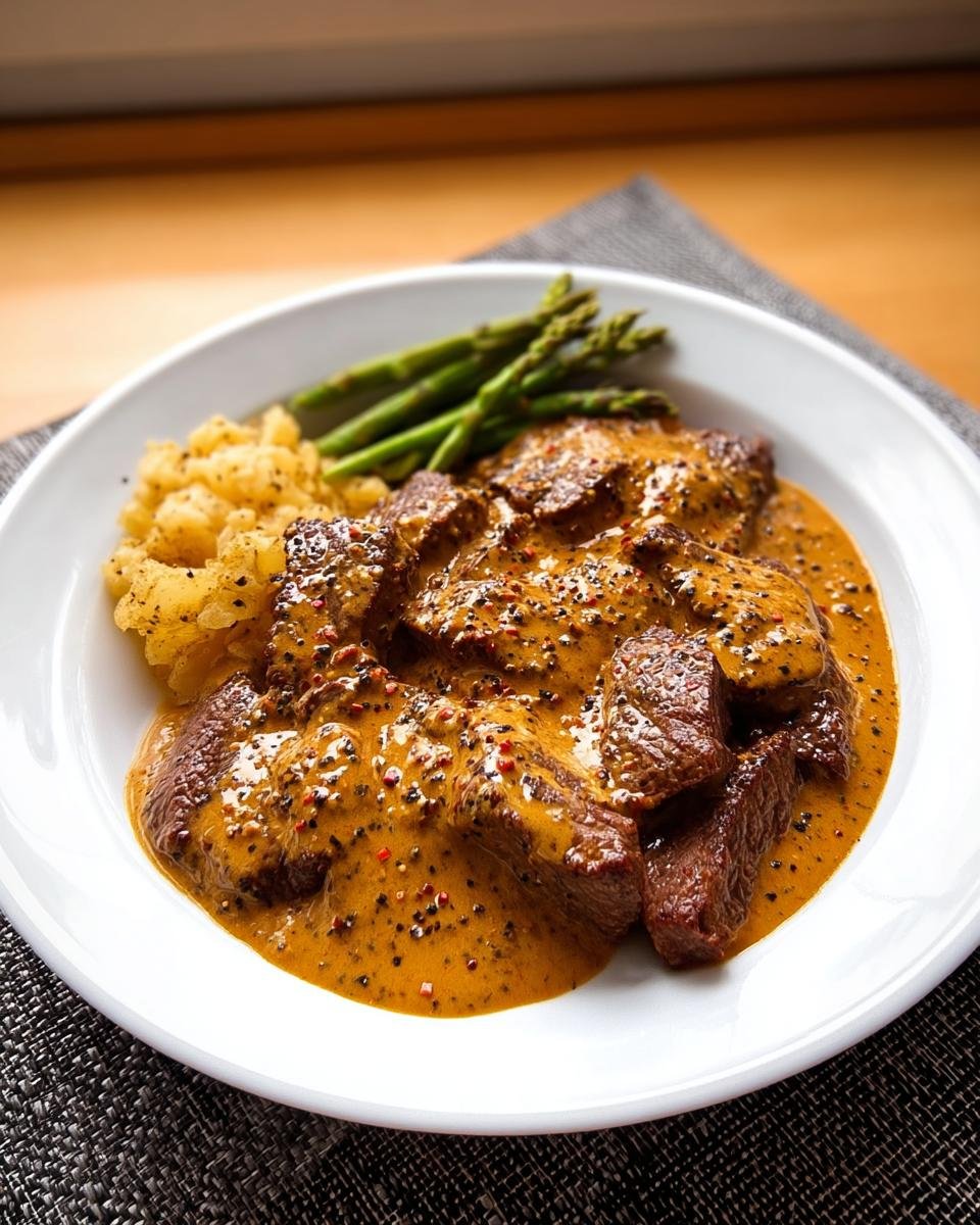 Rinderstreifen in Pfefferrahmsauce - Other 1