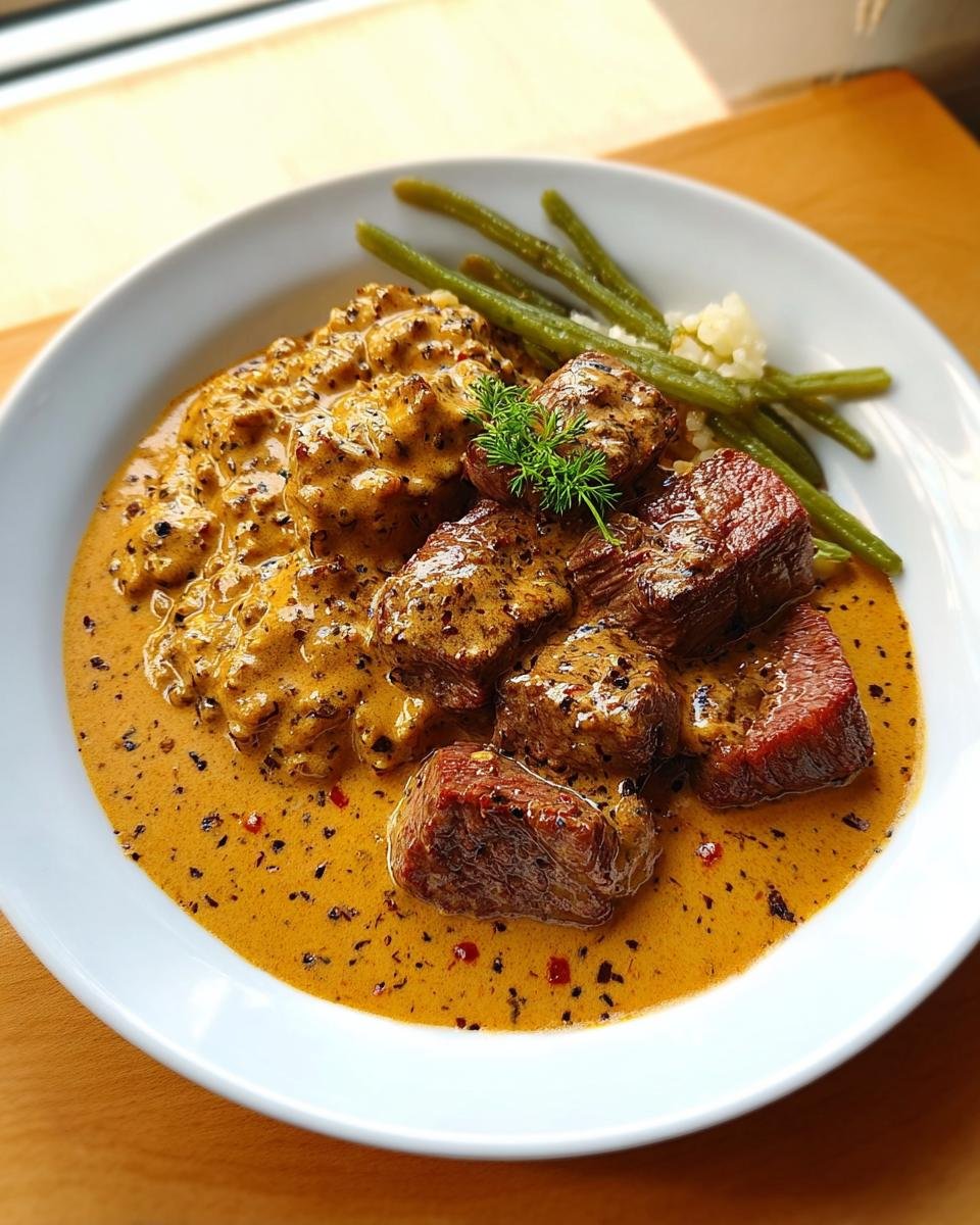 Rinderstreifen in Pfefferrahmsauce - Other 3