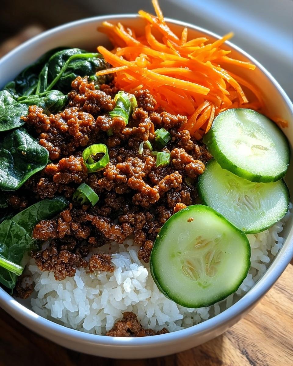 Rindfleisch-Bowl mit Gurke & Sriracha - Other 4