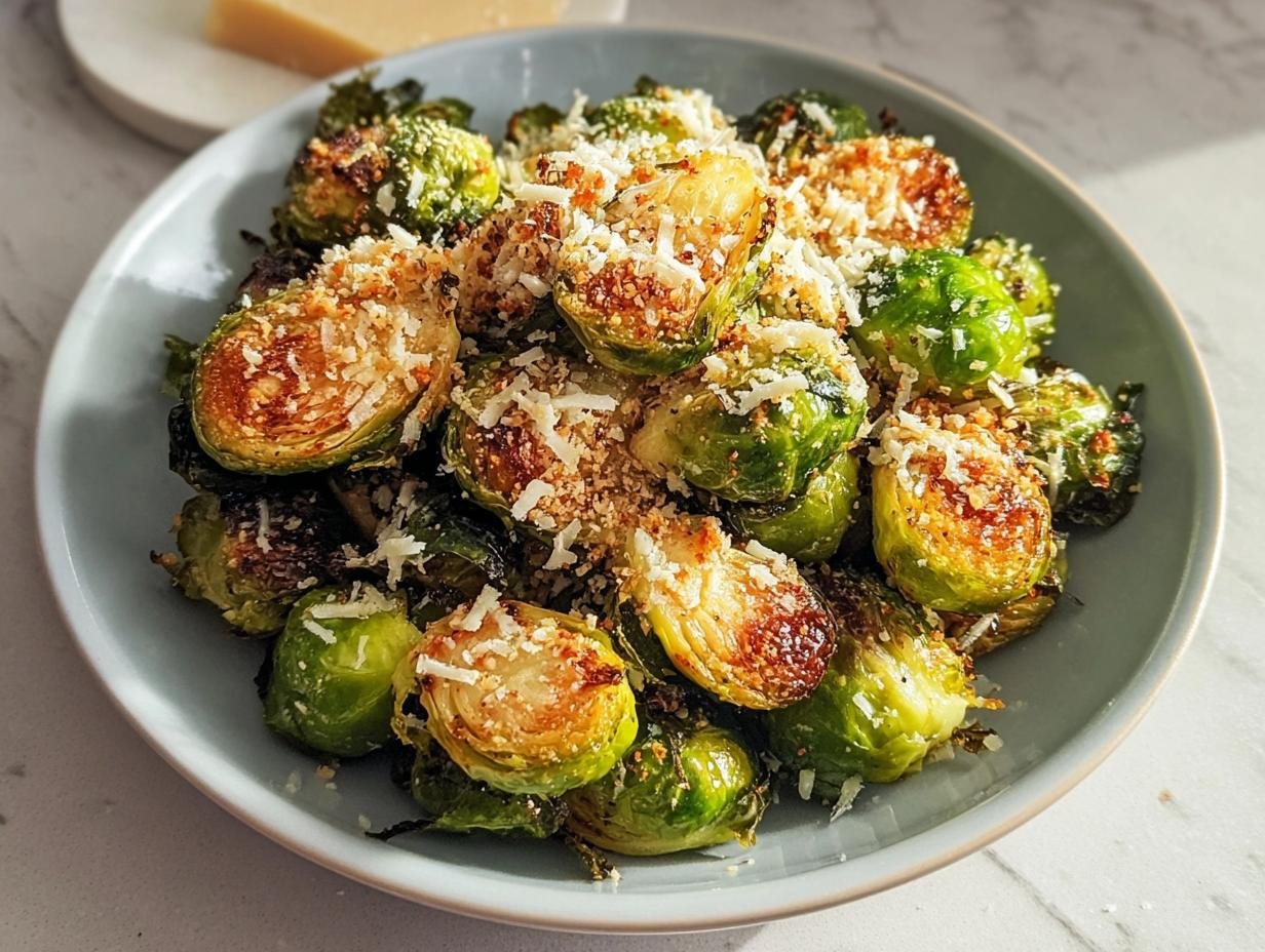 Rosenkohl aus dem Ofen mit Parmesan 5 Mal genial