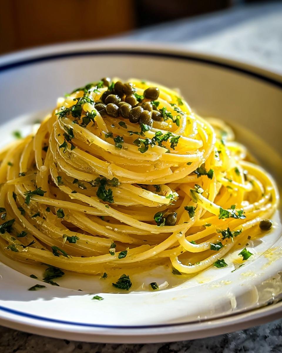Schnelle Zitronen-Pasta mit Kapern - Other 3
