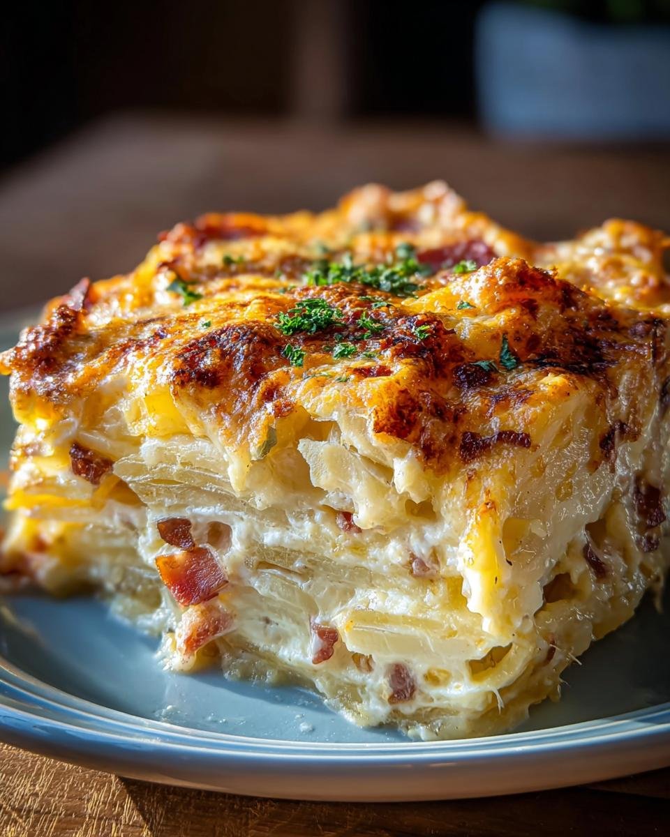 Schneller Kartoffelauflauf mit Speck - Other 2