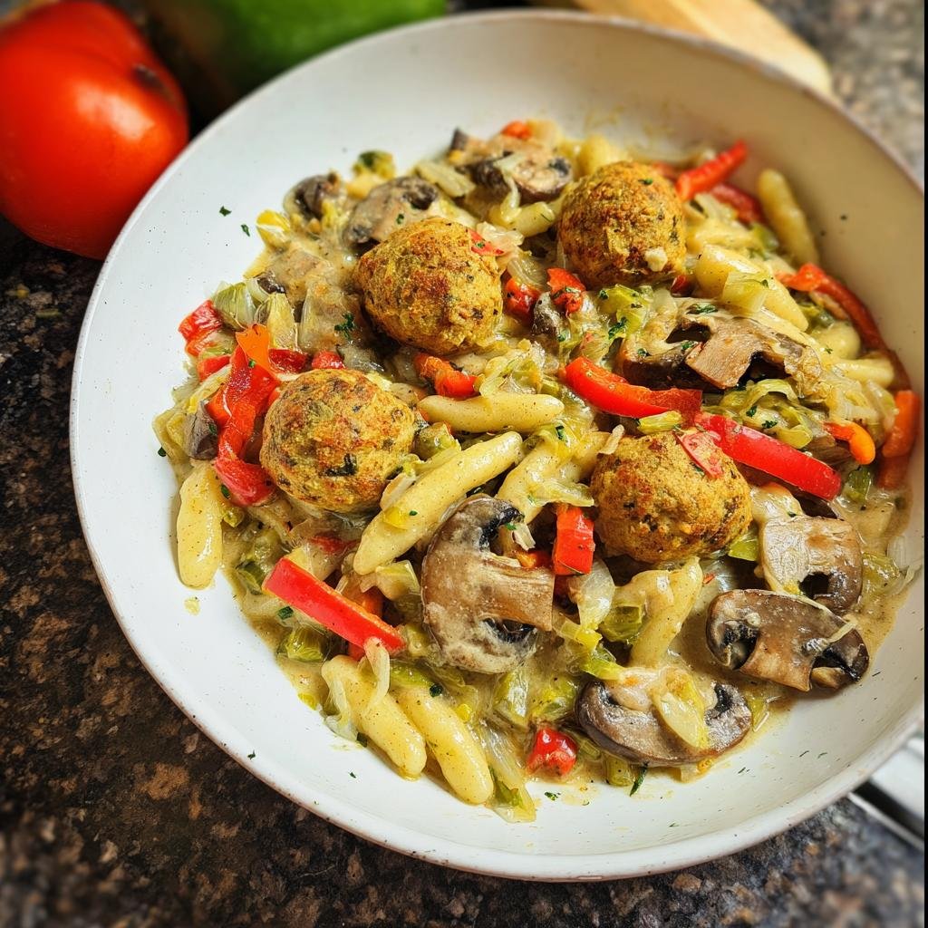 Schupfnudel-Pfanne mit Gemüse - Tasty