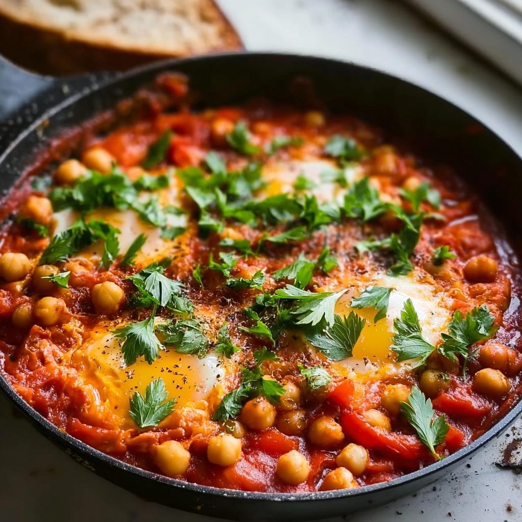 Shakshuka mit Kichererbsen - Tasty