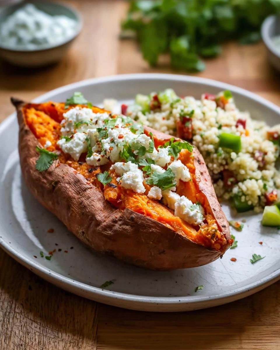 Süßkartoffeln aus dem Ofen mit Dip - Other 4