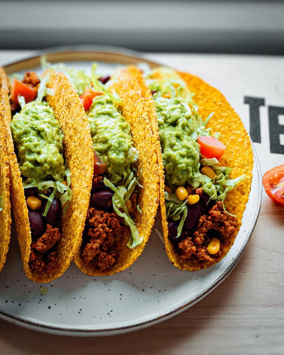 Tacos mit Bohnen, Mais & Guacamole - Other 1