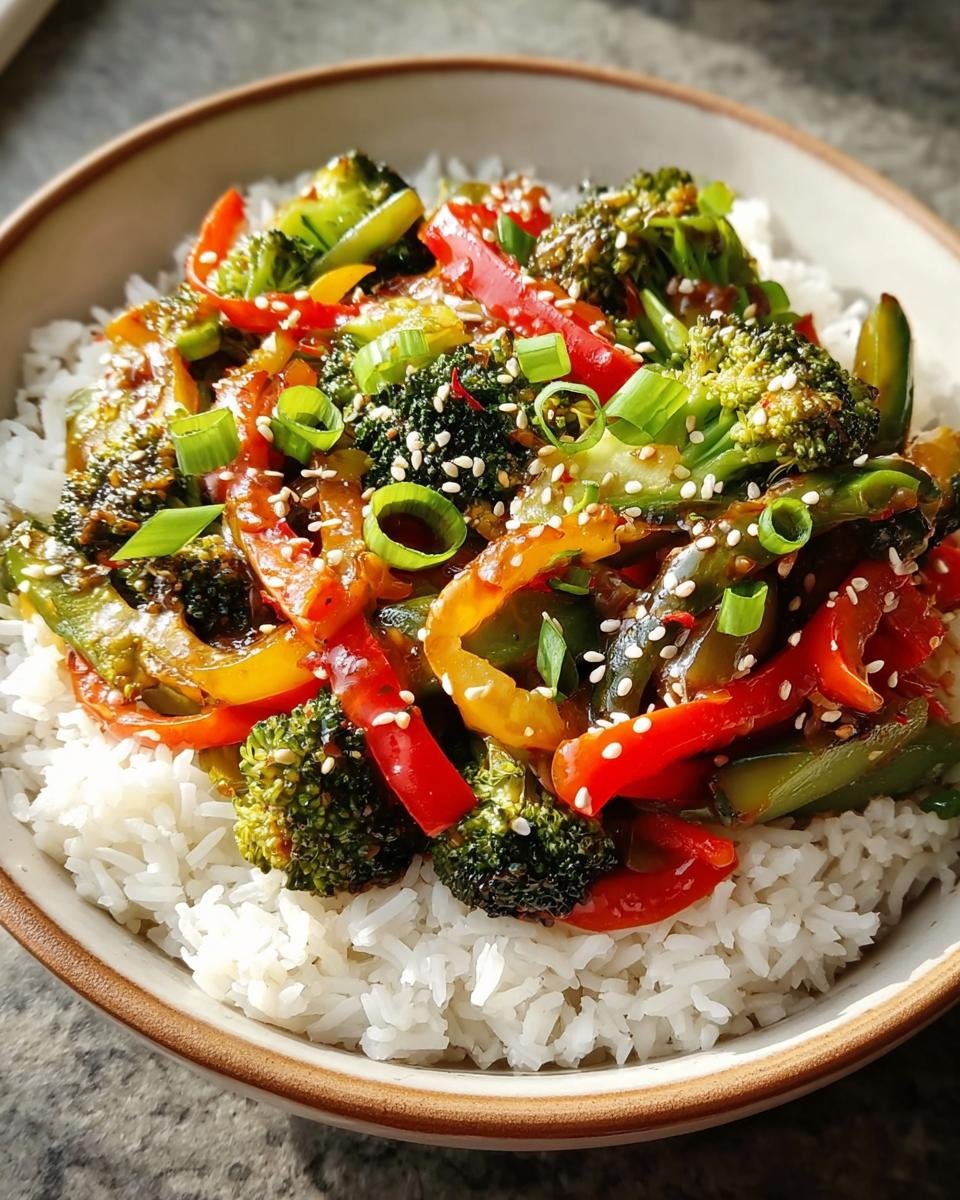 Teriyaki-Gemüse mit Reis - Other 2