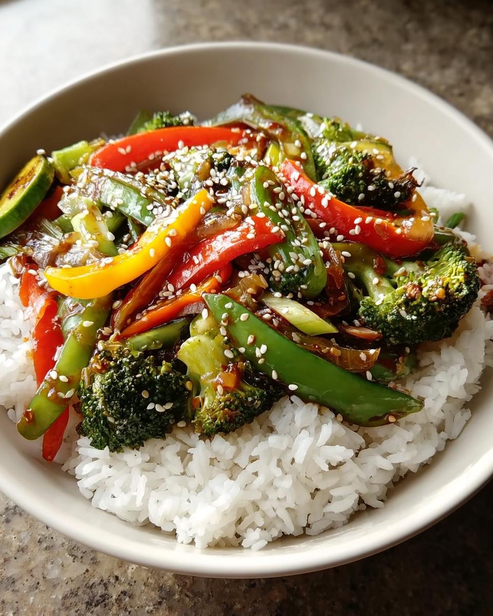 Teriyaki-Gemüse mit Reis - Other 4