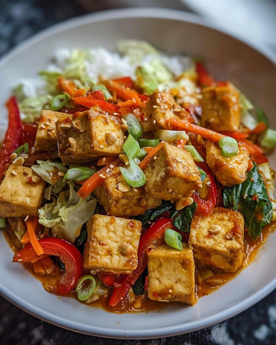 Tofu Sweet-Chili-Pfanne mit Gemüse - Other 1