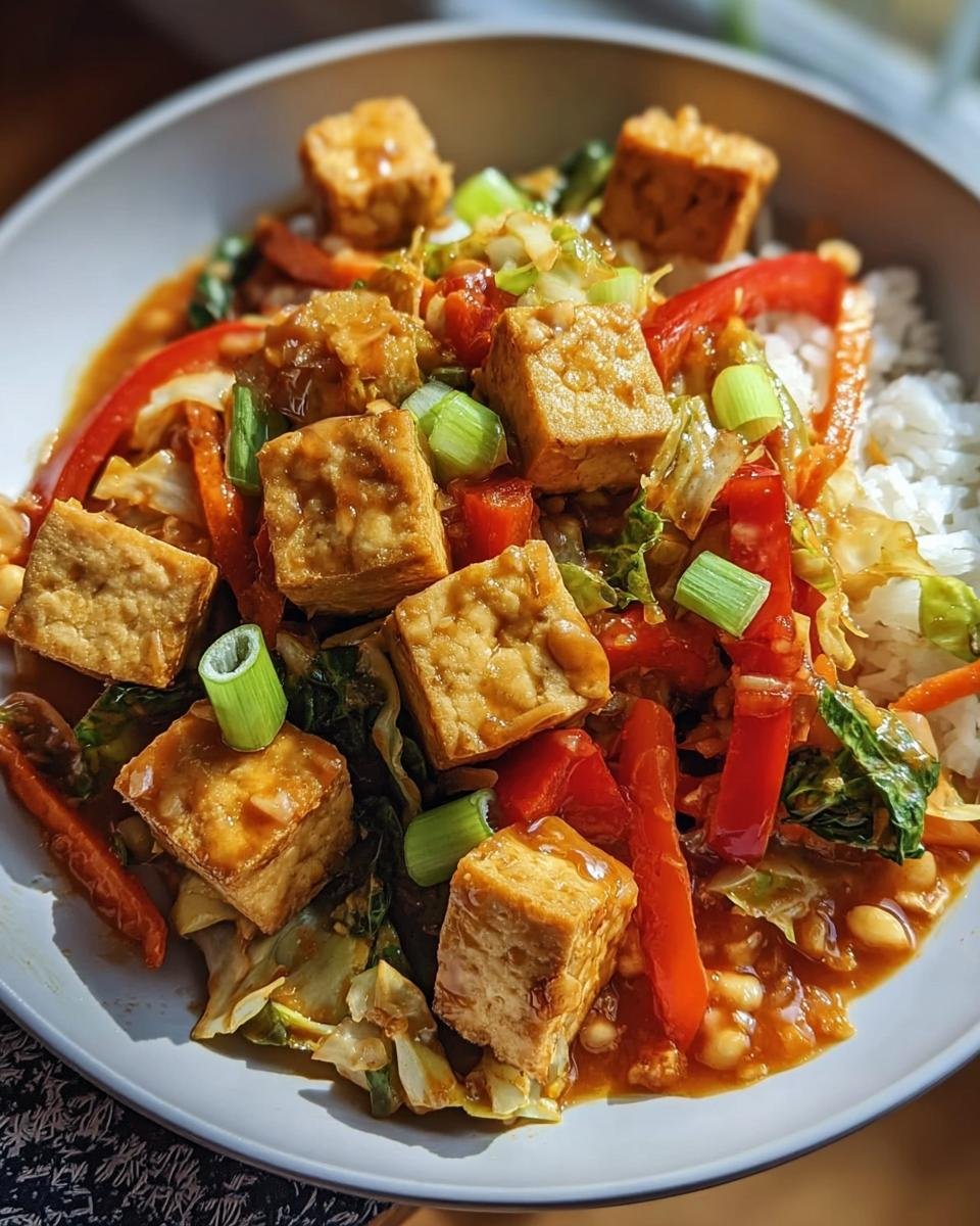 Tofu Sweet-Chili-Pfanne mit Gemüse - Other 3