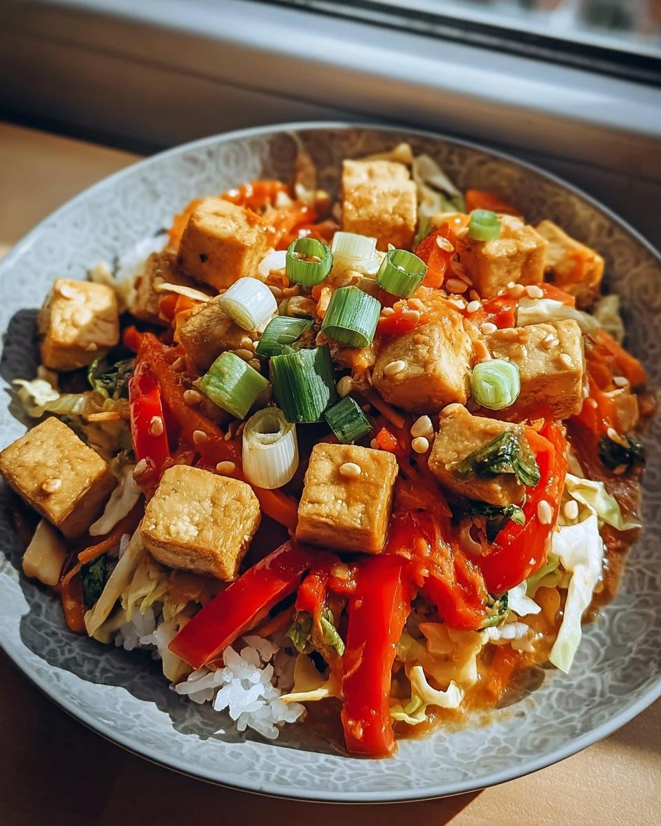 Tofu Sweet-Chili-Pfanne mit Gemüse - Other 4