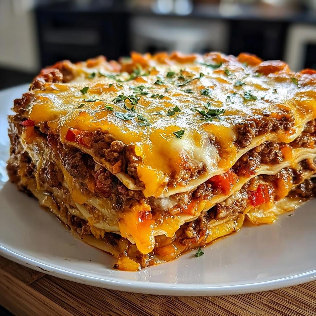 Tortilla-Ofenauflauf mit Salsa & Käse - Tasty