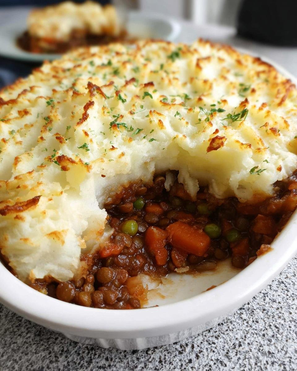 Vegetarischer Shepherd’s Pie mit Linsen - Other 4