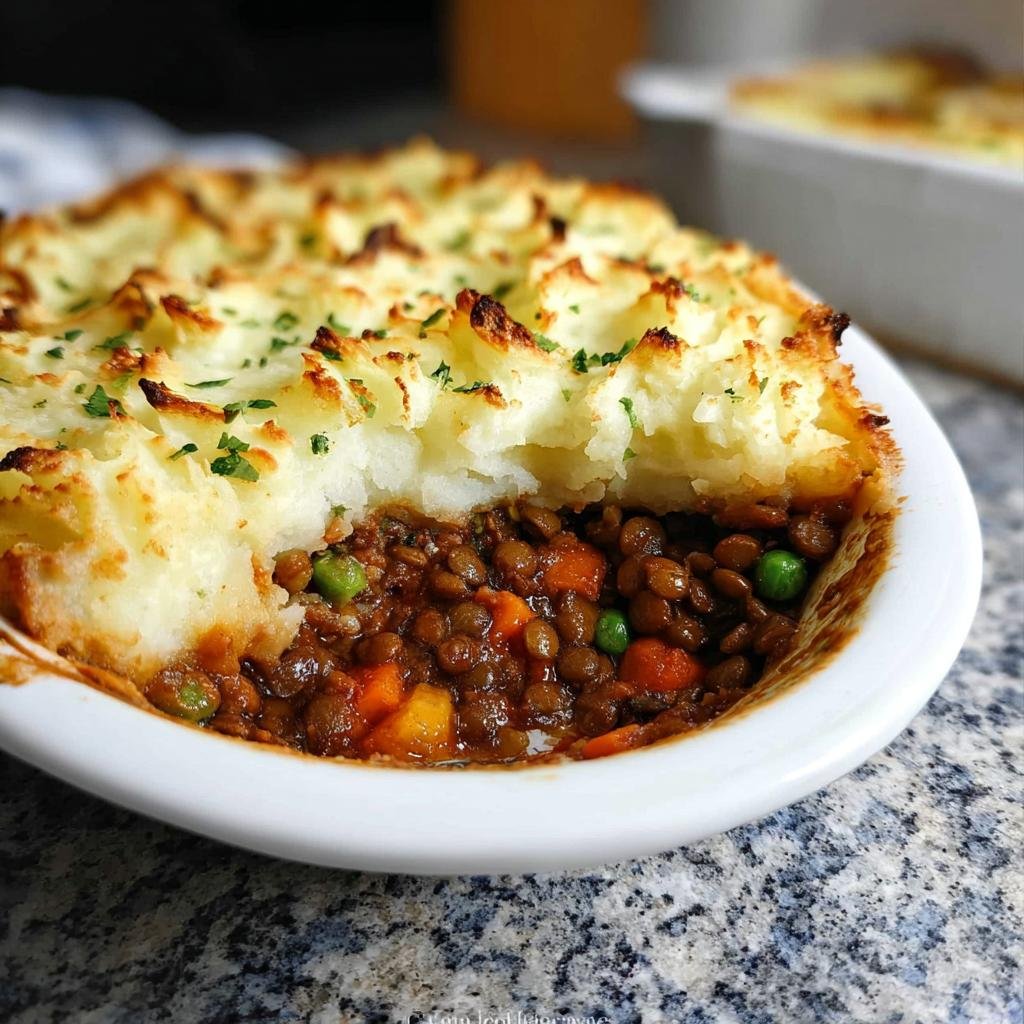 Vegetarischer Shepherd’s Pie mit Linsen - Tasty