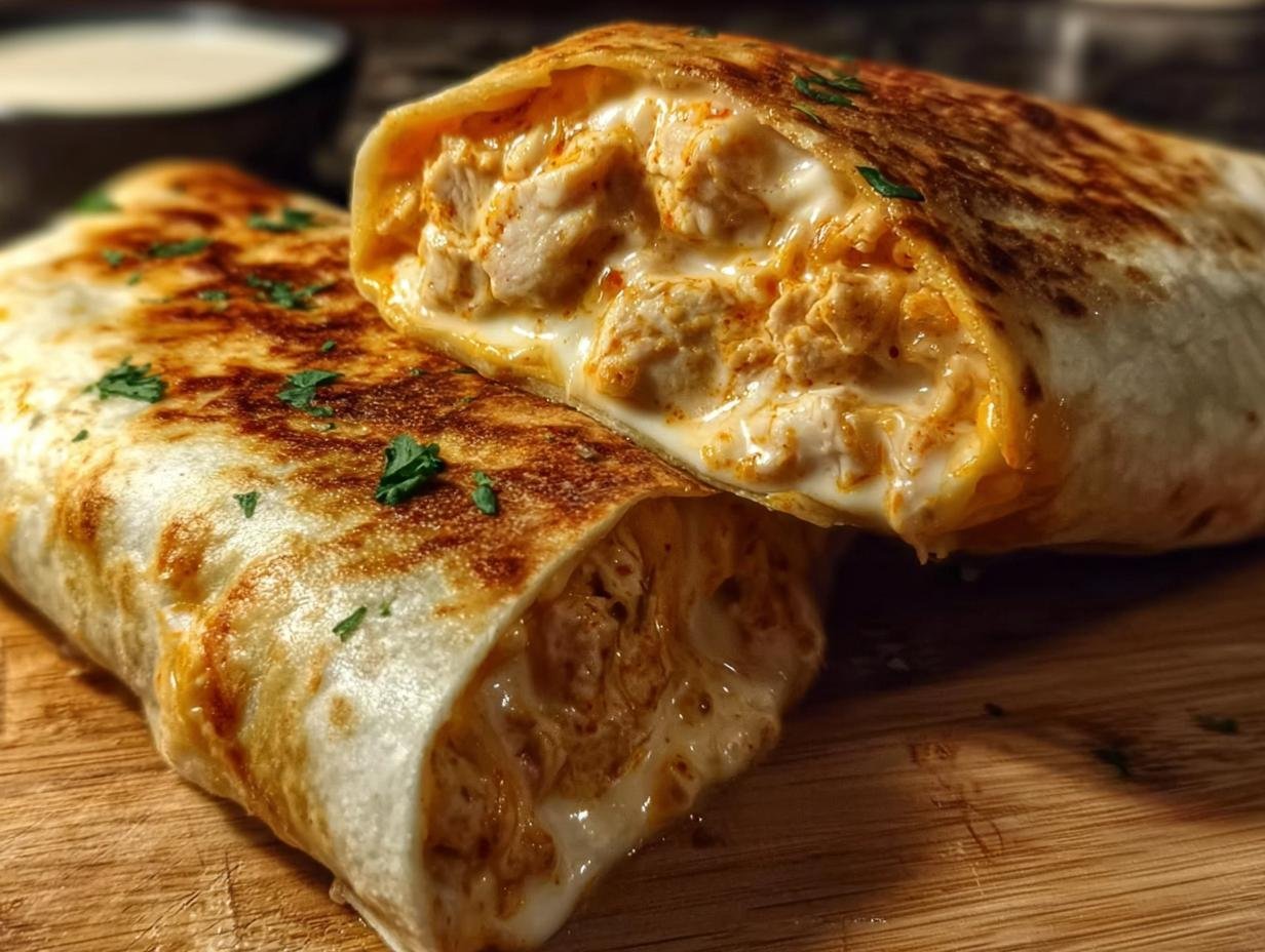 Wrap-Röllchen überbacken - Featured