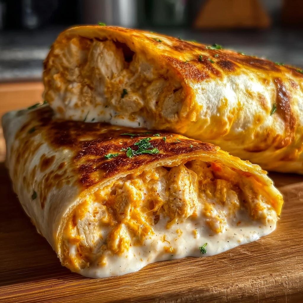 Wrap-Röllchen überbacken - Tasty