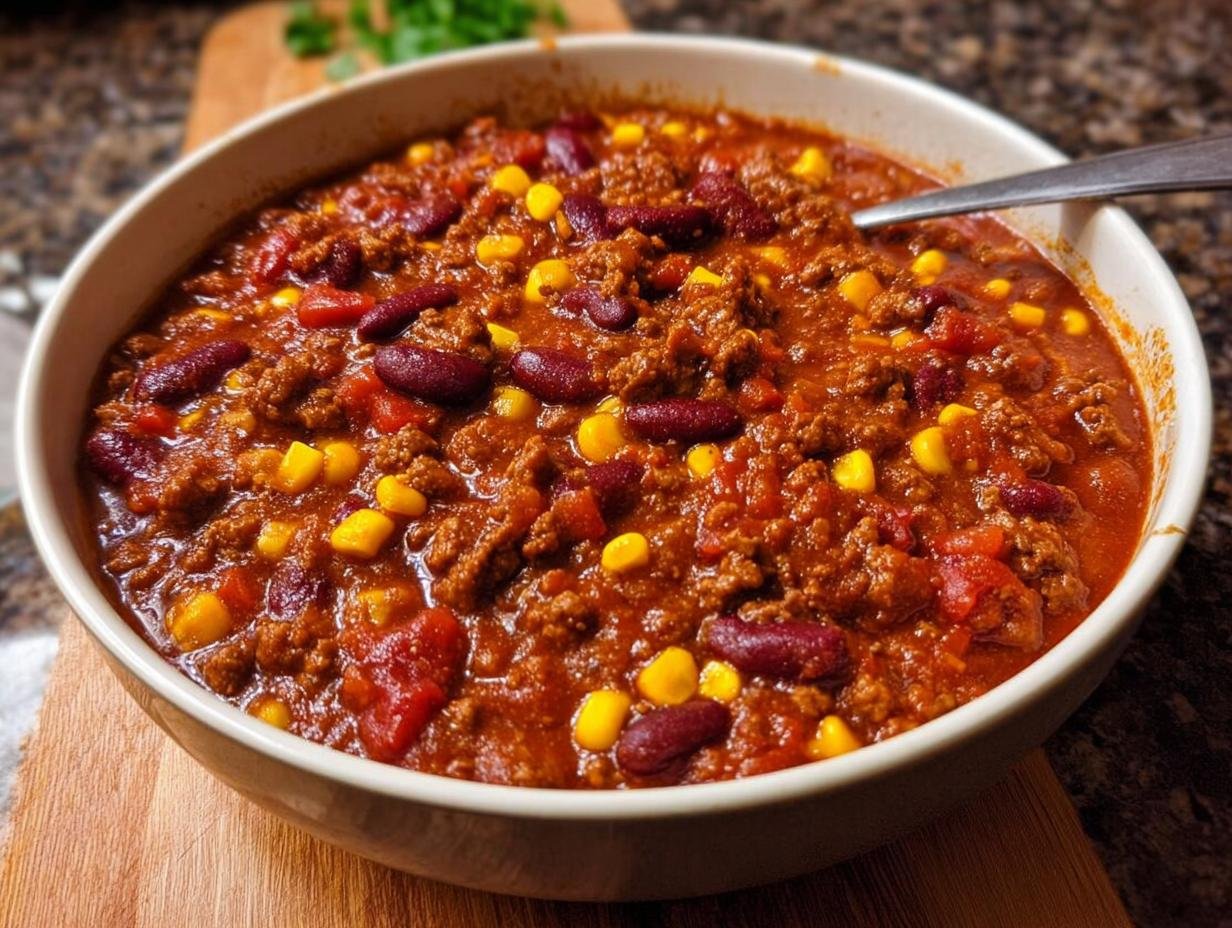 37 köstliche Minuten Chili con Carne nach Hausart