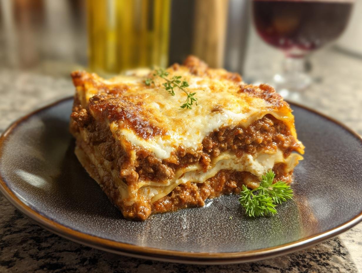 Genial 1 Lasagne schnell vom Blech retten