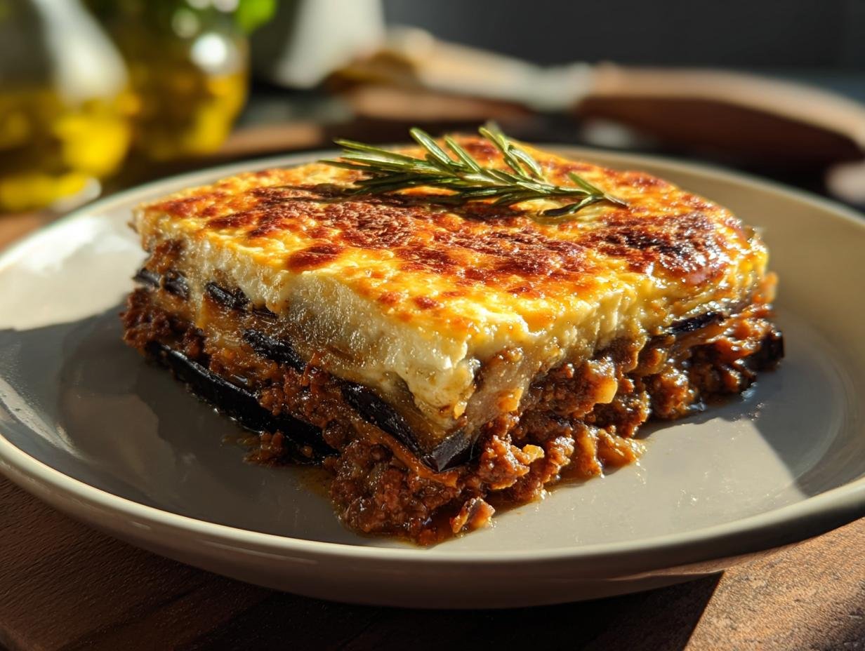Moussaka aus der Auflaufform: 1 geniale Rettung