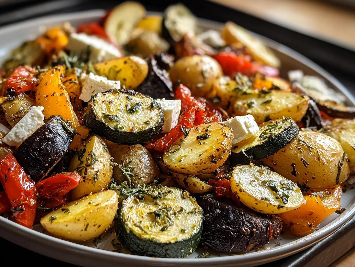 5 Gründe für Ofen-Feta mit Gemüse & Kräutern – mediterran