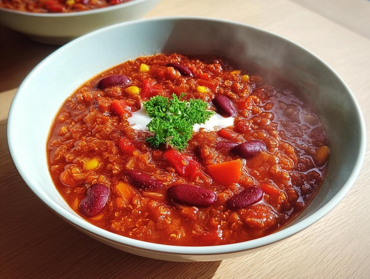 3 Gründe: Vegetarisches Chili sin Carne – würzig & sättigend