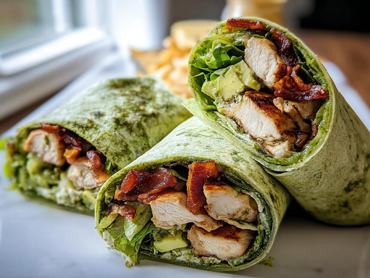 Geniale 5 Wraps mit Hähnchen, Avocado