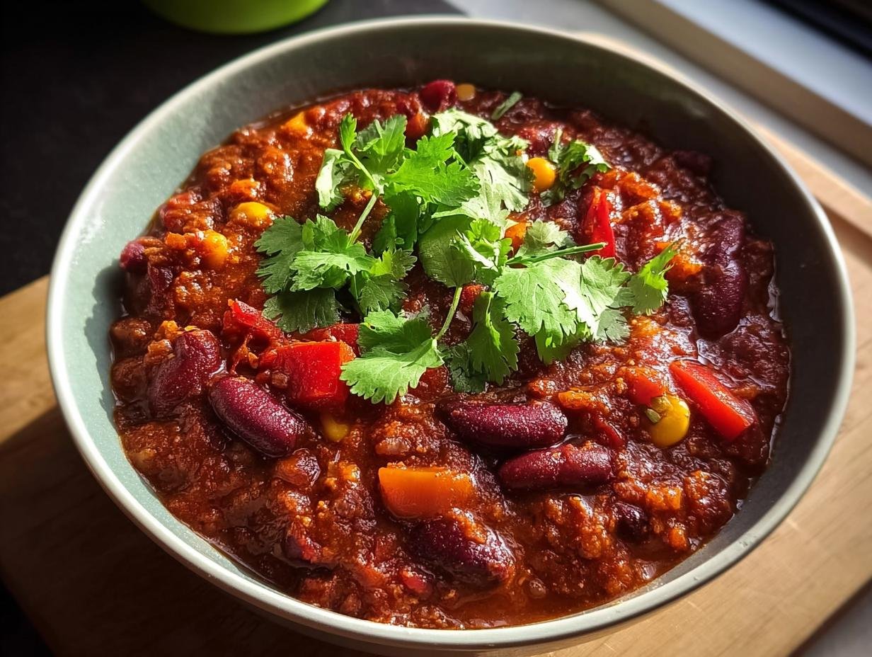 Chili sin Carne schnell aus der Dose: 30 Min. Genuss